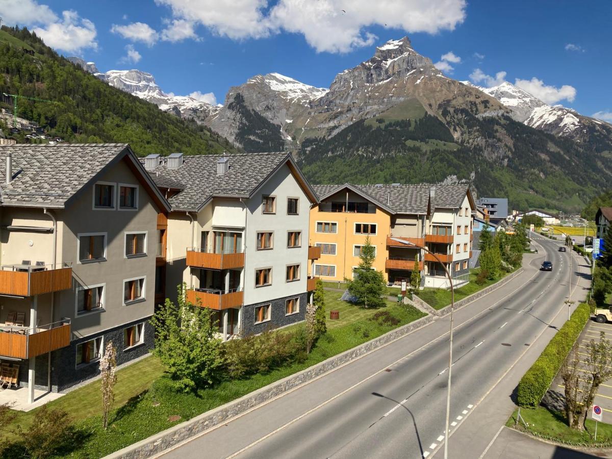 Spirit Apartments - Neben Dem Titlis - Parkplatz Engelberg Exterior foto